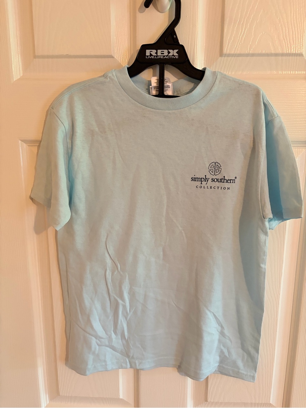 Simply Southern Light Blue Logo Tee